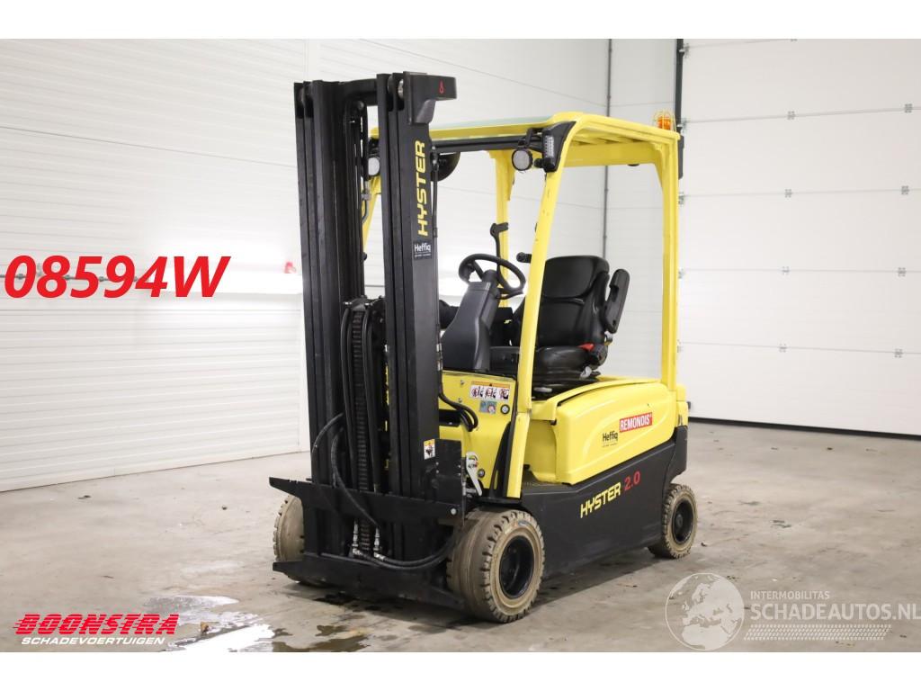 Hyster  J2.0XN Electric NY 2022 1.396 Uur