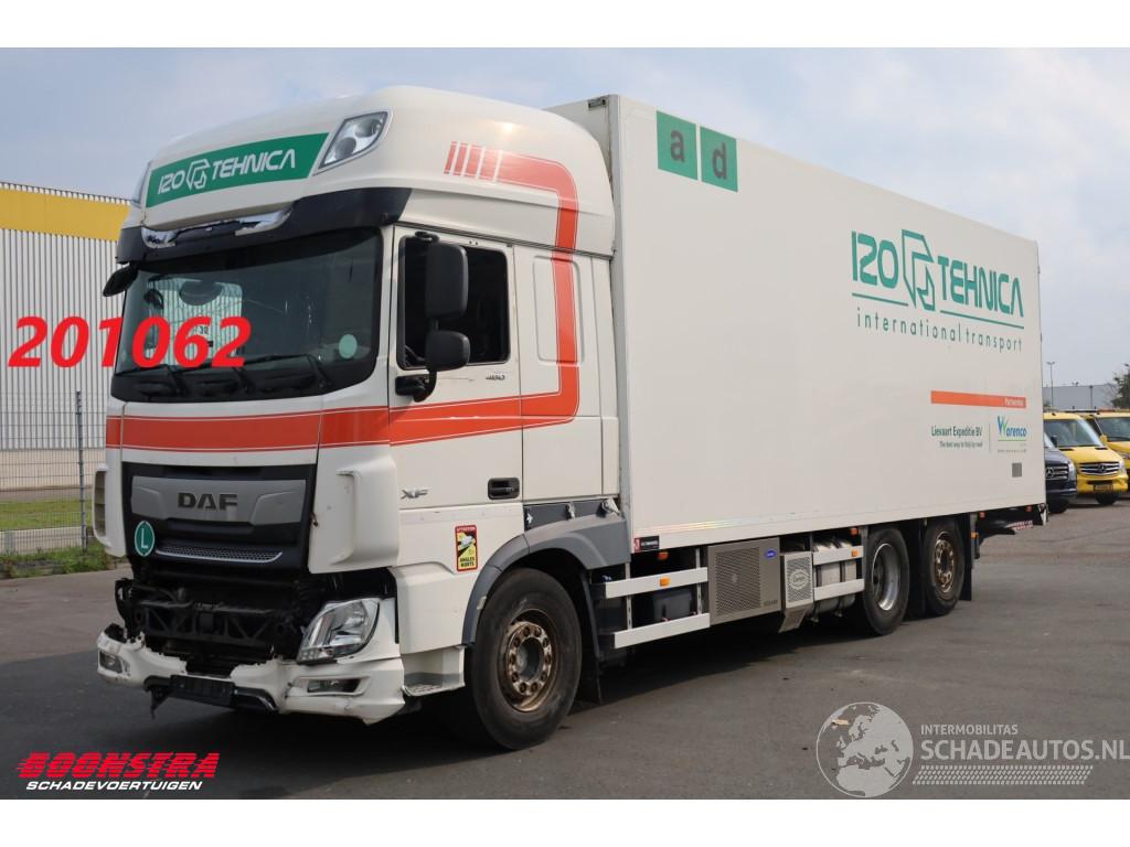DAF XF 480 LBW Bak-Klep LBW Dhollandia Leder 6X2