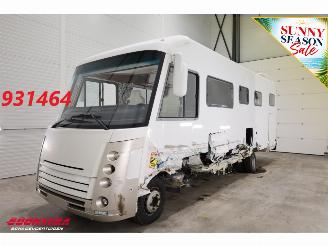skadebil camper Niesmann+Bischoff  Flair 800 ILW 70C20 Aut. Lucht Leder Dakairco Solar TV Hefbed 2014/7