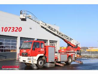 ocasión camiones MAN LE 280 Magirus Hubarbeitsbühne Feuerwehr 25m Rettungskorb Euro 3 2003/3