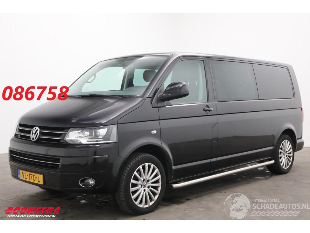 Volkswagen Transporter 2.0 TDI 180 PK DSG L2-H1 DoKa 5-Pers. Leder Xenon Navi Airco Cruise AHK