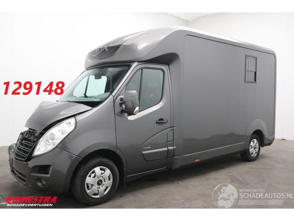 Opel Movano 2.3 CDTI 170 PK STX Horsetruck Leder Navi Airco Cruise Camera 33.121 km!