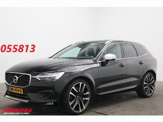 damaged passenger cars Volvo Xc-60 2.0 D5 AWD R-Design Pano LED ACC H/K 360° Lucht Leder AHK 2018/1