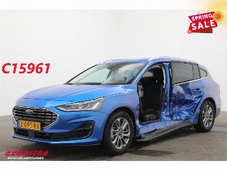 Unfallwagen Ford Focus 1.0 EcoBoost Hybrid Aut. Titanium LED Apple/Android Navi Clima Cruise AHK 2024/6