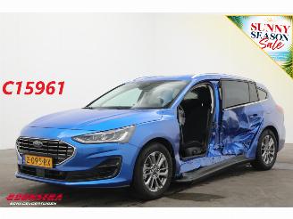skadebil auto Ford Focus 1.0 EcoBoost Hybrid Aut. Titanium LED Apple/Android Navi Clima Cruise AHK 2024/6