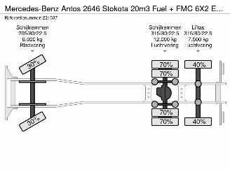 Mercedes Antos 2646 Stokota 20m3 Fuel + FMC 6X2 Euro 6 picture 55