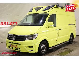  Volkswagen Crafter 2.0 TDI 175 PK DSG Ambulance RTW 2X Schuifdeur Leder Lucht 360° Camera 2019/12