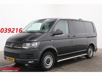 danneggiata veicoli commerciali Volkswagen Transporter 2.0 TDI 150 PK DSG Hundetransport 2X Schuifdeur Navi Airco Cruise PDC AHK 2017/2