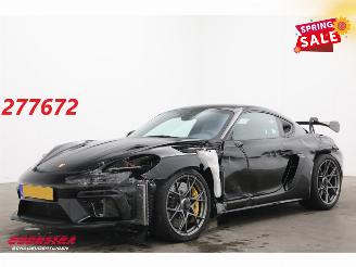 krockskadad bil auto Porsche Cayman 718 GT4 RS PCCB PDLS+ Navi Clima PDC 6.095 km! 2022/8