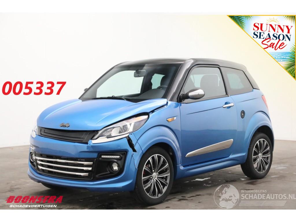 Ligier  JS50 L Club Mopedauto Leder Radio Bluetooth 14.423 km!