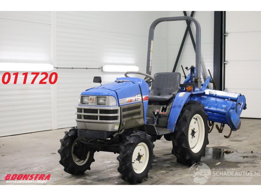 Iseki TM15 11 KW Minitraktor + Frees 419 Uur