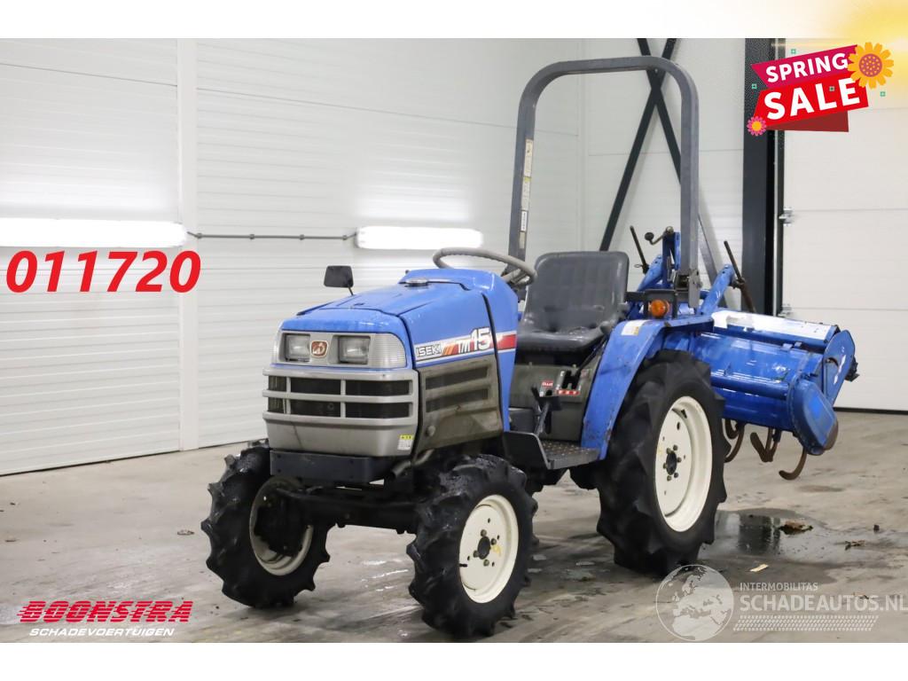 Iseki TM15 11 KW Minitraktor + Frees 419 Uur