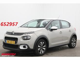 krockskadad bil auto Citroën C3 1.2 PureTech S&S Shine Navi Clima Cruise Camera PDC 76.176 km! 2018/9
