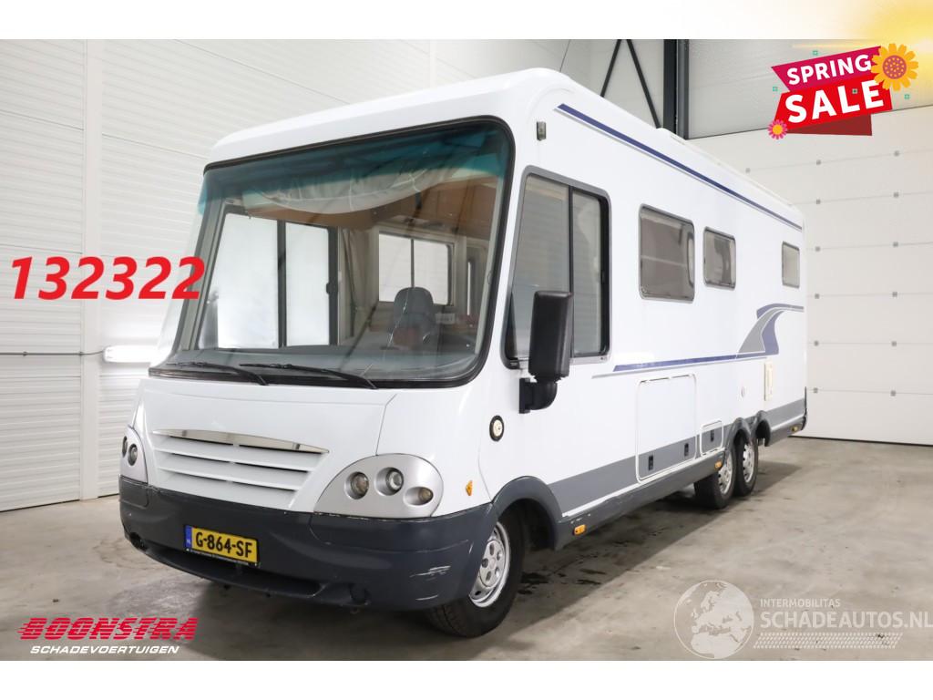 Niesmann+Bischoff  Flair 2.8 JTD Solar TV Hefbed Dwarsbed Leder AHK