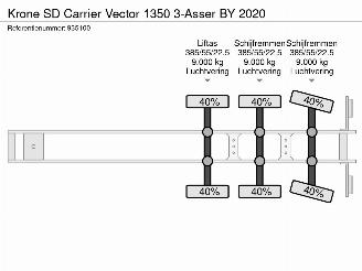Krone  SD Carrier Vector 1350 3-Asser BY 2020 picture 38