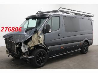 uszkodzony samochody ciężarowe Mercedes Sprinter 316 CDI Aut. DoKa 5-Pers. Xenon Navi Airco Cruise Camera SHZ AHK 103.677 km! 2017/1
