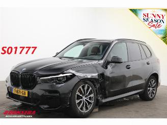 Coche accidentado BMW X5 xDrive45e M-Sport Pano LED ACC Leder Memory HUD Camera Lucht AHK 2023/6