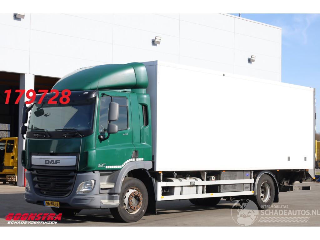 DAF CF 260 FA Turboschaden Carrier Iceland Twincooler LBW 360° Euro 6