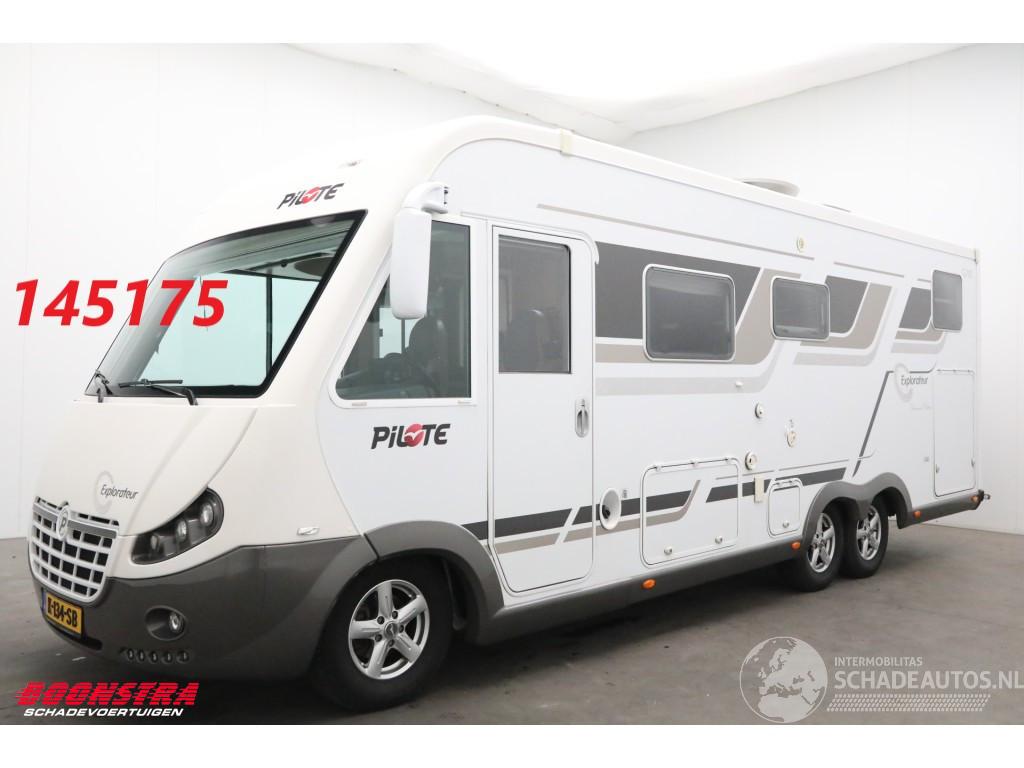 Pilote  Explorateur G782 3.0 MJ Diamond Ed. Solar Garage Luifel Single Beds Hefbed Camera AHK