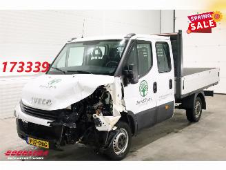 Unfall Kfz Van Iveco Daily 35S12D Pritsche DoKa 7-Pers Airco AHK 87.278 km! 2017/12