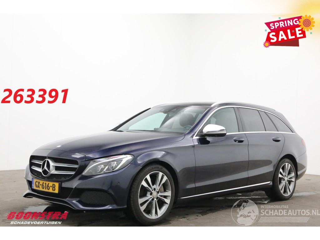 Mercedes C-klasse Estate 350 e Lease Edition LED Leder Memory 360° Lucht SHZ