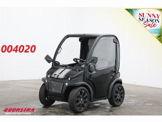 krockskadad bil brommobiel Biro  Urban Leder 100% Elektrisch! Mopedauto 2023/4