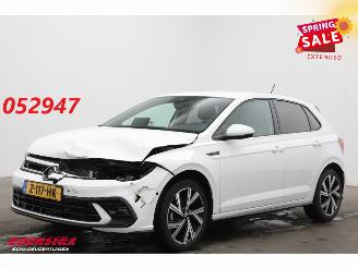 Voiture accidenté Volkswagen Polo 1.0 TSI R-Line DSG LED ACC Virtual Apple/Android Camera LRHZ SHZ 2024/4