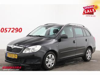 damaged passenger cars Skoda Fabia Combi Combi 1.2 TSI 105 PK Ambiente Airco Cruise SHZ PDC AHK 2011/11