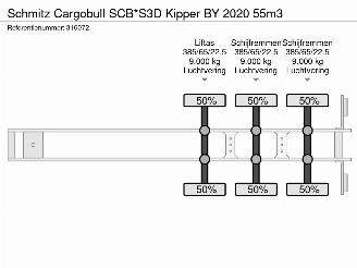 Schmitz Cargobull  SCB*S3D Kipper BY 2020 55m3 picture 24
