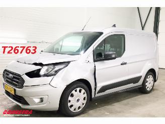 krockskadad bil bedrijf Ford Transit Connect 1.5 EcoBlue L1 100pk Airco Cruise PDC AHK 82.423 km! 2021/2