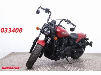 Vaurioauto  motor cycles Indian Scout Bobber Limited ABS LED Cruise 140 km!! 2025/12