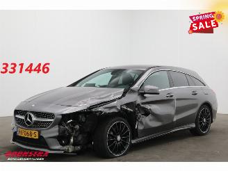krockskadad bil auto Mercedes Cla-klasse Shooting Brake 180 d AMG Navi Airco Cruise PDC 2016/1
