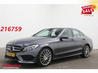uszkodzony samochody osobowe Mercedes C-klasse 220 CDI 7G-Tronic AMG LED Leder Burmester Camera SHZ 2015/6