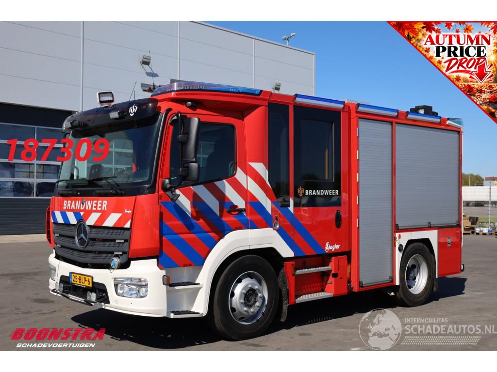 Mercedes Atego 1527 Ziegler Komplett Feuerwehr 16.684 km! Euro 6