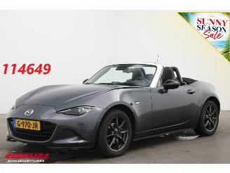 krockskadad bil auto Mazda MX-5 1.5 SkyActiv-G 131 GT-M Leder Navi Clima Cruise SHZ PDC 2016/6