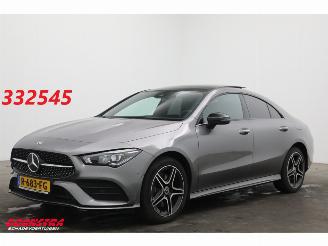 krockskadad bil auto Mercedes Cla-klasse 250 e AMG Line Pano LED Leder Navi Camera SHZ PDC 2022/8