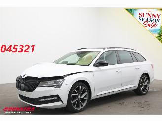 Schadeauto Skoda Superb Combi 2.0 TDI 200 PK DSG SportLine LED ACC Virtual Camera LRHZ AHK 2024/5