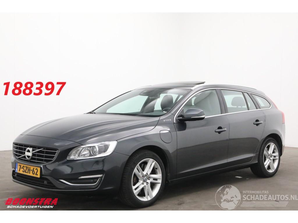 Volvo V-60 2.4 D6 AWD Plug-In Hybrid Summum Schuifdak Memory Leer Camera SHZ AHK