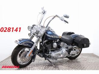 voitures motocyclettes  Harley-Davidson  FLSTC Softail Heritage Classic 100 Years 2003/7