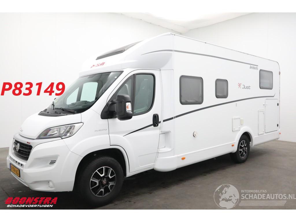 Dethleffs  Just 90T T7052 2.3 MJ Luifel Fietsendrager Single Beds Hefbed Airco Cruise