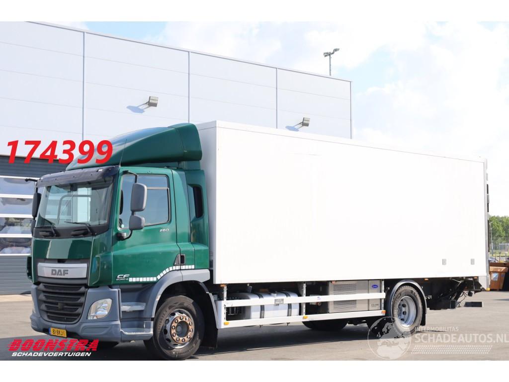 DAF CF 260 FA Kuhler Carrier Iceland TwinCool Dhollandia Euro 6