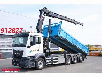 Schade vrachtwagen MAN TGS 35.510 8X4 Kipper Hiab X-Hipro 232 E-3 119.097 km! 2023/3