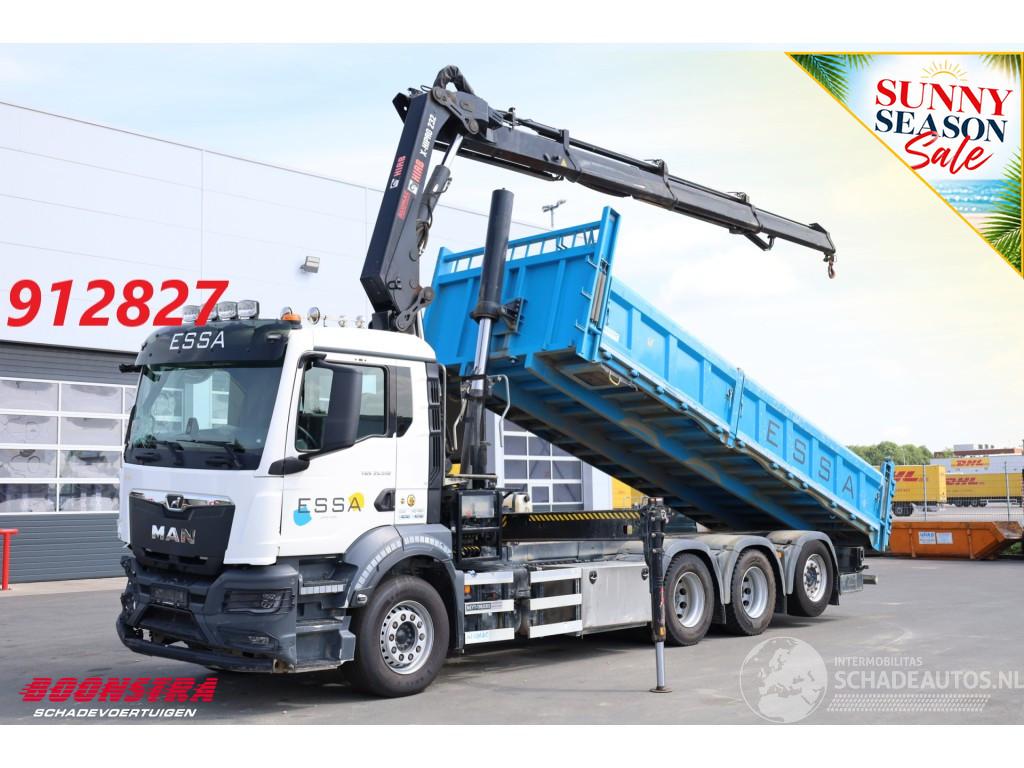 MAN TGS 35.510 8X4 Kipper Hiab X-Hipro 232 E-3 119.097 km!