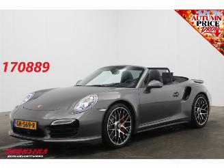 damaged passenger cars Porsche 911 Cabrio Turbo Sport Chrono PADM PDCC PDLS+ ACC Burmester SHZ 2014/6