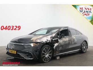 uszkodzony samochody osobowe Mercedes EQS 450+ AMG Line 108 kWh Pano LED ACC Burmester Memory Camera AHK 2023/11