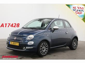 damaged passenger cars Fiat 500 0.9 TwinAir Turbo Collezione Navi Clima Cruise Camera PDC 82.515 km! 2018/8