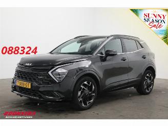 damaged passenger cars Kia Sportage 1.6 T-GDi PHEV AWD GT-PlusLine Pano H/K Leder Memory SHZ SBL LrHZ AC Apple/Android 360° 2023/6