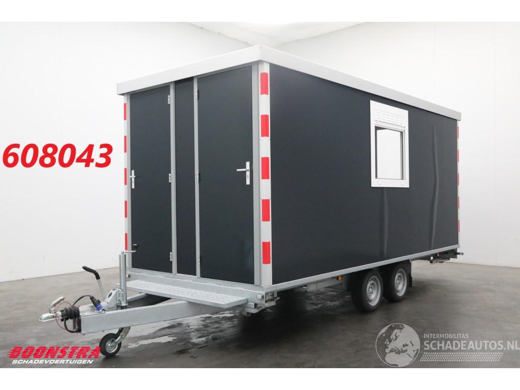 Harmsen Tandemasser Schaftkeet Toilet 2000kg 500x230 Nieuw!!