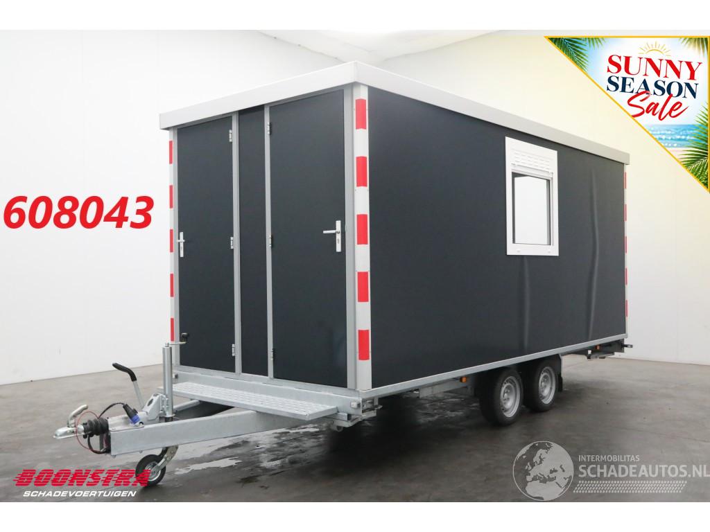 Harmsen Tandemasser Schaftkeet Toilet 2000kg 500x230 Nieuw!!