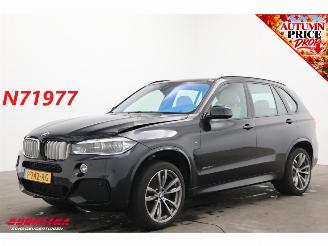 Schadeauto BMW X5 xDrive40d M-Sport 7p. Pano LED Leder Memory HUD SHZ Camera AHK 2018/1